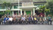 Suasana rapat koordinasi Gowes dalam peringati HUT ke 56 Kostrad. deny 2