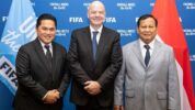 Erick Thohir dan Prabowo Subianto Bertemu Presiden FIFA