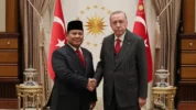 Presiden Prabowo Subianto Saat Bertemu Presiden Turki Erdogan