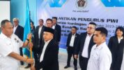 Ade Muksin Resmi Dilantik Sebagai Ketua Umum Persatuan Wartawan Indonesia (PWI) Bekasi Raya