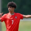 Cristiano Ronald Jr Saat Bermain Bersama Portugal U-15