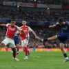 Laga Arsenal vs PSG di Leg-1 Semifinal Liga Champions 2024/2025