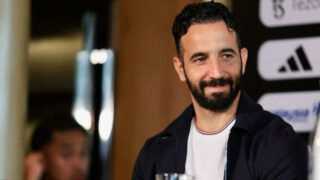 Pelatih Manchester United, Ruben Amorim Saat Menghadiri Konferensi Pers Jelang Laga Melawan ASEAN All Stars