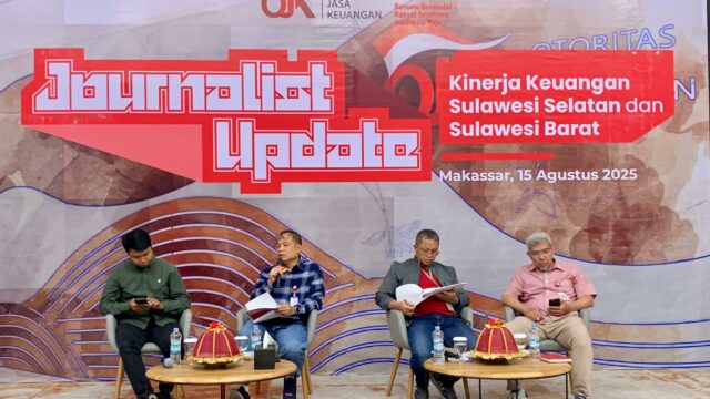 OJK Sulselbar: Pertumbuhan Ekonomi Sulsel Lampaui Nasional, Aset Perbankan Tembus Rp207 Trilliun